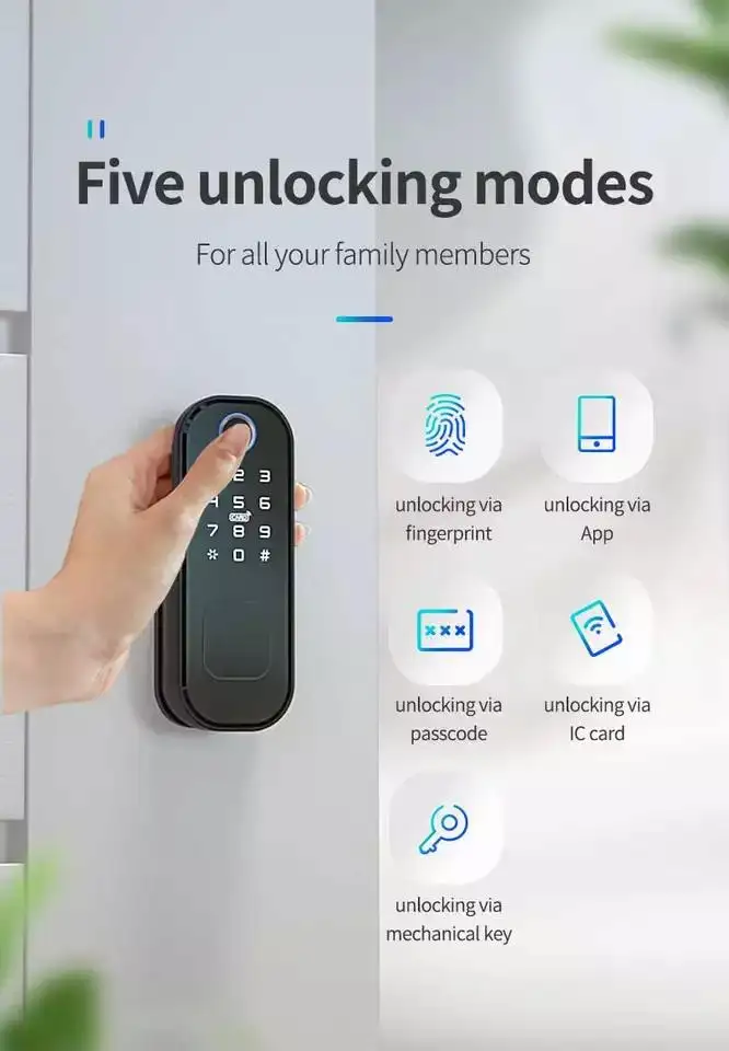 Waterproof Smart Door Lock - Image 3