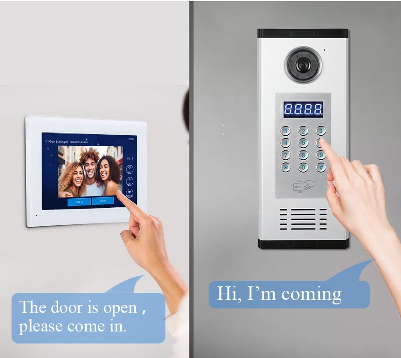 IP System Apartment Video Door Phone Intercom - Image 2