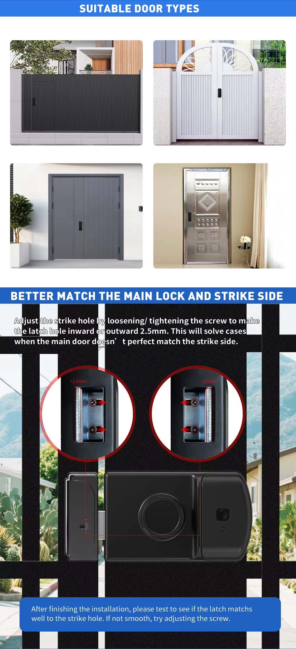 Outdoor Gate Smart Lock - Image 4
